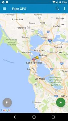 Fake GPS location android App screenshot 0