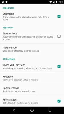Fake GPS location android App screenshot 3